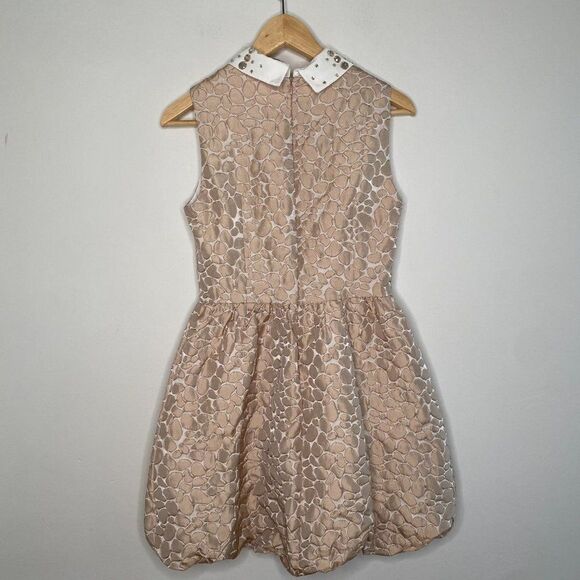 MAX MARA Women's A-Line Collared Pink Mini Dress | Size: M - Picture 6 of 9